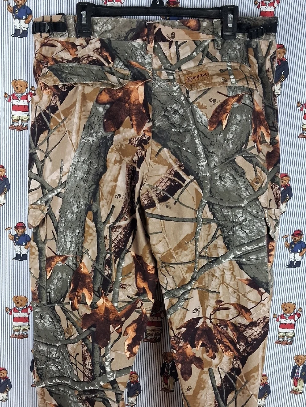 Outfitters Ridge Fusion 3-D Cargo Outdoors Camoflage Super Soft Baggy Pants 3638